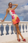 IBIZA MINI DRESS - TROPICAL OMBRE