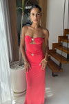 KLEO MAXI DRESS - WATERMELON