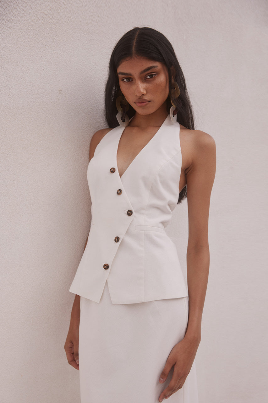 INARA VEST - WHITE