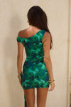 JASMINE MINI DRESS - CALISTA GREEN