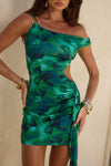 JASMINE MINI DRESS - CALISTA GREEN