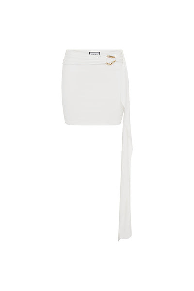 JASMINE MINI SKIRT - WHITE