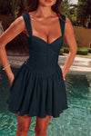 JOELLE MINI DRESS - NAVY