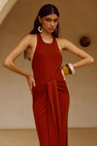 JUDAH MAXI DRESS - RED