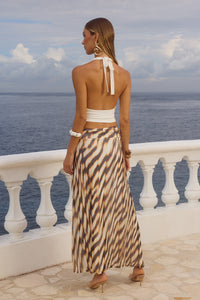 FARLEY MAXI SKIRT - ARIZONA CHOC