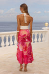 VIKI MIDI SKIRT - ISABEL PINK