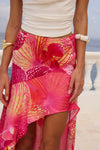 VIKI MIDI SKIRT - ISABEL PINK