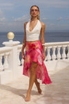 VIKI MIDI SKIRT - ISABEL PINK