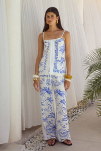 KATRI PANT - ASTLEY BLUE