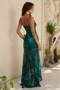 KIATA MAXI DRESS - CALISTA GREEN