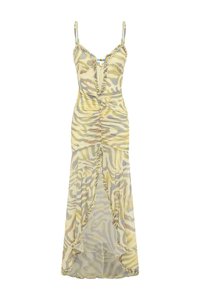 KIATA MAXI DRESS - SIVELLA PRINT