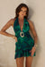 KIATA MINI DRESS - CALISTA GREEN