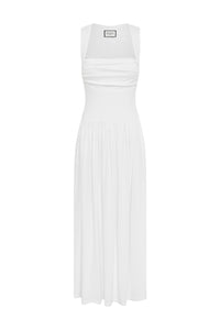 KIMBA MAXI DRESS - WHITE