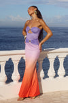 KLEO MAXI DRESS - SUNDOWN OMBRE