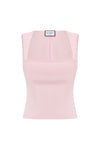 KODY SQUARE NECK TOP - MUSK