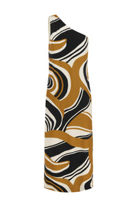 KATIKA MAXI DRESS - PANTINA CARAMEL