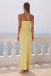 KLEO MAXI DRESS - LEMON