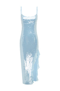 LAMIYA MAXI DRESS - LIGHT BLUE