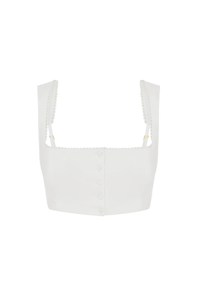 LANI TOP - WHITE