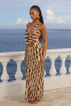 LEXIE MAXI DRESS - ARIZONA CHOC