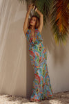 LEXIE MAXI DRESS - CARINA PRINT