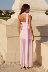 LILLIE CORSET MAXI DRESS - MUSK