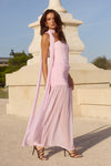 LILLIE CORSET MAXI DRESS - MUSK