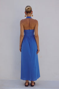 LOCKLEA MIDI DRESS - CORNFLOWER