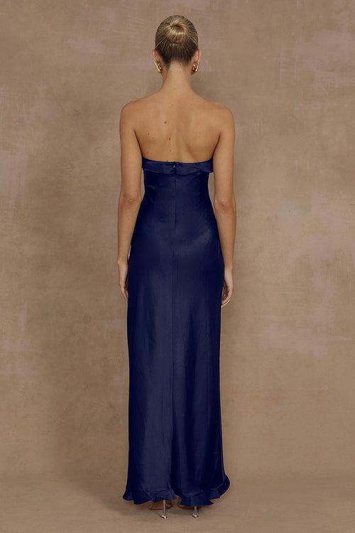 LORENA MAXI DRESS - NAVY