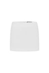 LUA MINI SKIRT - WHITE