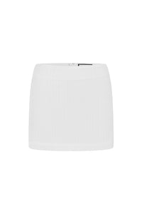 LUA MINI SKIRT - WHITE