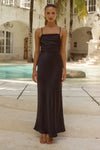 LUCIENNE MAXI DRESS - BLACK