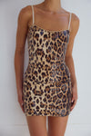 LYRA MINI SKIRT - LEOPARD PRINT