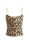 LYRA TOP - LEOPARD PRINT