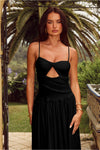 LIBERTINE MAXI DRESS - BLACK