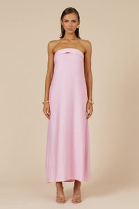 SAPHIRA MAXI DRESS - BUBBLEGUM