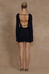 MONTARO MINI DRESS - BLACK