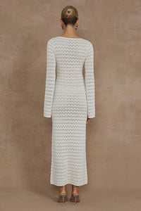 NYA MIDI DRESS - IVORY