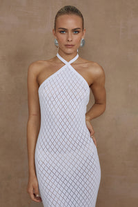 SIMI MAXI DRESS - WHITE