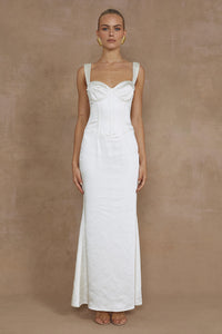 OURA MAXI DRESS - IVORY