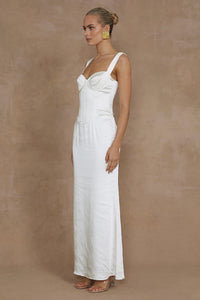 OURA MAXI DRESS - IVORY