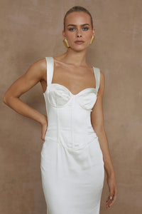 OURA MAXI DRESS - IVORY