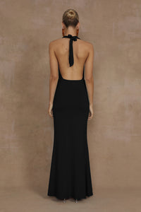 LORITA MAXI DRESS - BLACK