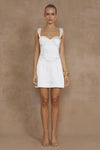 OURA MINI DRESS - WHITE