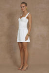 OURA MINI DRESS - WHITE