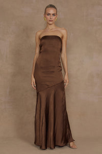 MULANI MAXI DRESS - ESPRESSO