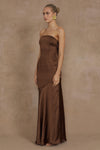 MULANI MAXI DRESS - ESPRESSO