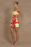 PRIMROSE MINI DRESS - YELLOW LILY