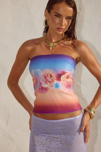 MAHINA BUSTIER - NADIA PINK OMBRE