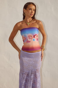 MAHINA BUSTIER - NADIA PINK OMBRE